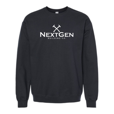 NextgenBuildingCo - Gildan - Adult Softstyle Fleece Crew Sweatshirt