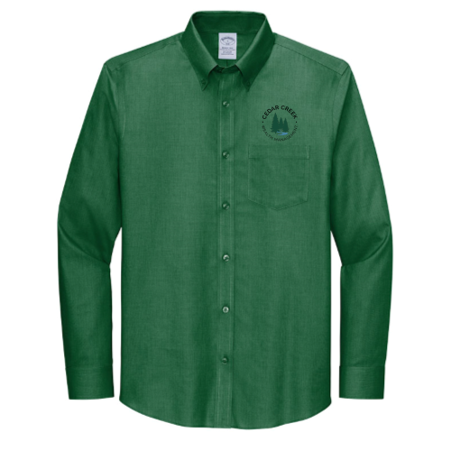 CCWM - Brooks Brothers Wrinkle-Free Stretch Nailhead Shirt BB18002