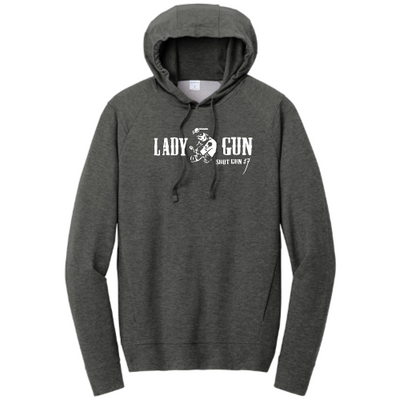 ShotGunLawEnforcementMC - Sport-Tek Sport-Wick Flex Fleece Pullover Hoodie v10 "Lady Gun"