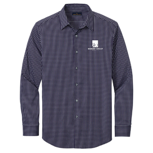 Wemert Group Realty - Brooks Brothers Tech Stretch Patterned Shirt
