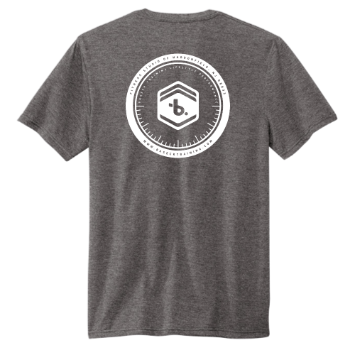 BaseckTraining - Volunteer Knitwear Tri Tee USA-Made