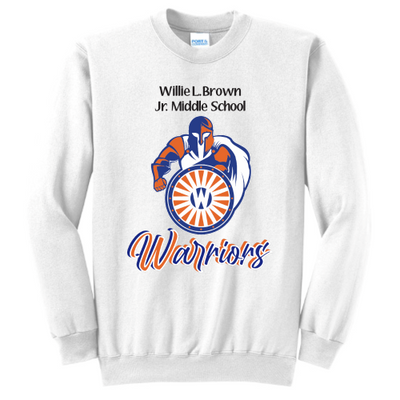 WillieBrownJr.MiddleSchool - Port & Company Classic Crewneck Sweatshirt