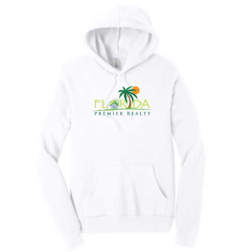 FloridaPremierRealty - Unisex Poly/Cotton Hooded Pullover Sweatshirt