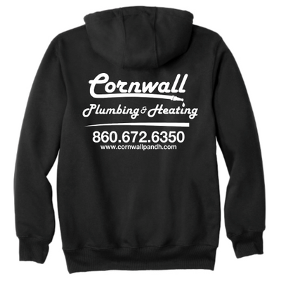 Cornwall Plumbing & Heating -  Carhartt Rain Defender Paxton Heavyweight Hoodie - loose-fit