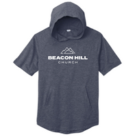 Beacon Hill Church - Sport-Tek PosiCharge Tri-Blend Wicking Short Sleeve Hoodie