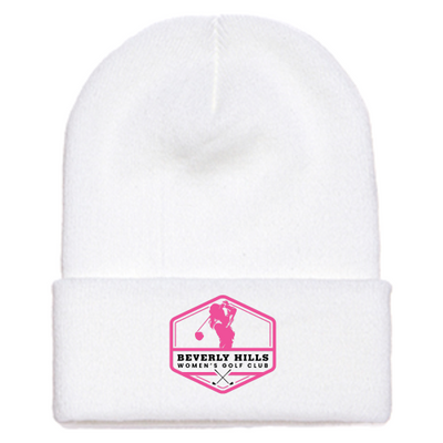 BeverlyHillsWomensGolfClub - Adult Cuffed Knit Beanie