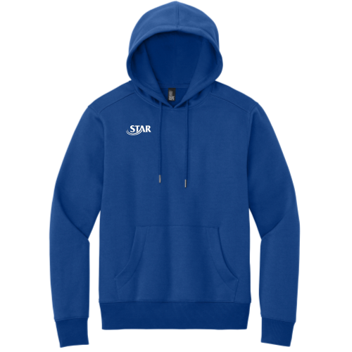 StarAutismSupport - District Perfect Weight Fleece Hoodie DT1101