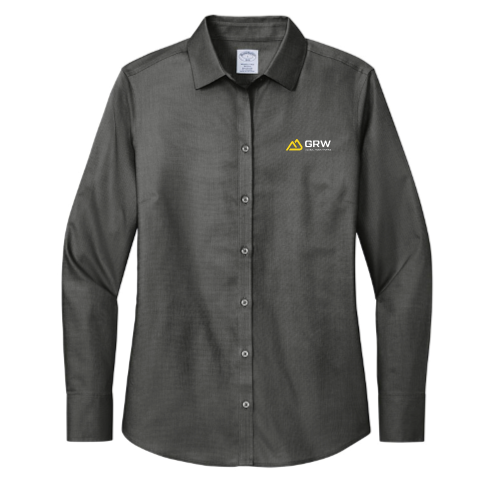 GlobalRockWorks - Brooks Brothers Women's Wrinkle-Free Stretch Nailhead Shirt