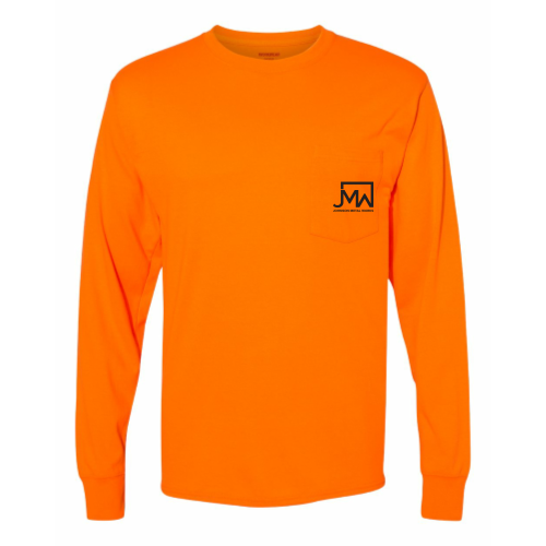 JohnsonMetalWorks - Workwear Long Sleeve Pocket T-Shirt