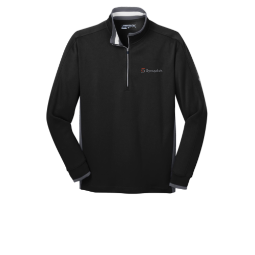Synoptek - Nike Golf - Men's Dri-FIT 1/2-Zip Cover-Up