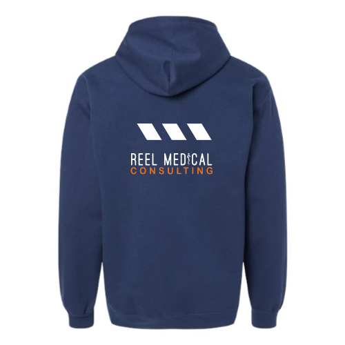 Reel Medical Consulting - Gildan Softstyle Full-Zip Hooded Sweatshirt v1