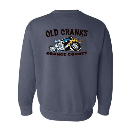 OldCranks - Pigment-Dyed Crewneck Sweatshirt