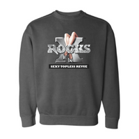 X Rocks Unisex Vintage Crewneck