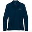 JohnsHopkins - Nike - Ladies Dri-FIT Long Sleeve Polo - Navy / Black