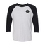 Vintage Black Heather White