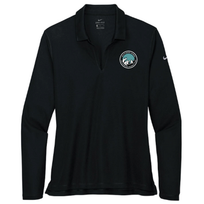 Wayfinder Homes - Nike Ladies Dri-FIT Long Sleeve Polo v1