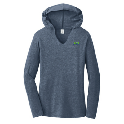 ACI Plastics - District Made Ladies Perfect Tri Long Sleeve Hoodie