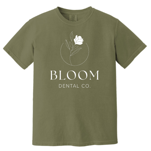Bloom Dental Co. - Unisex Comfort Colors Vintage Tee v1