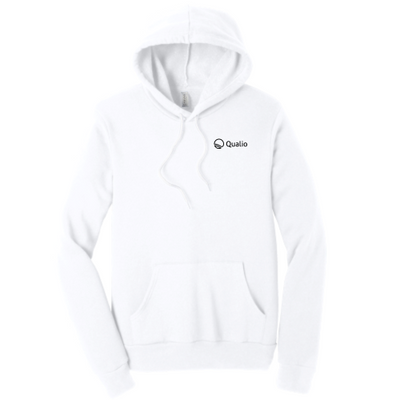 Qualio - Unisex Poly/Cotton Hooded Pullover Sweatshirt