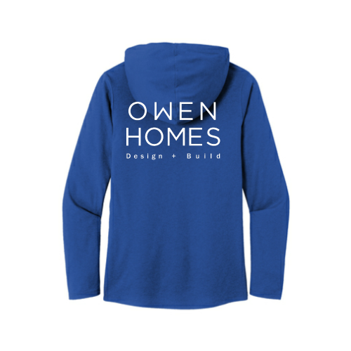 OwenHomes - District Made Ladies Perfect Tri Long Sleeve Hoodie