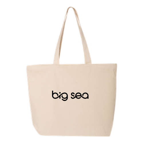 Big Sea - 24.5L Canvas Zippered Tote