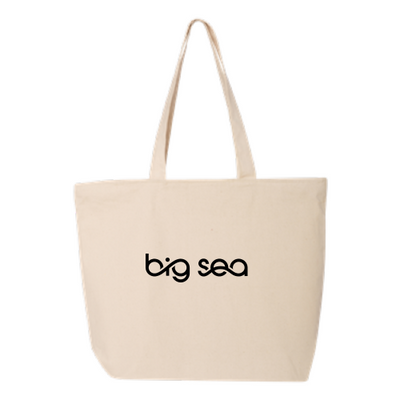 Big Sea - 24.5L Canvas Zippered Tote