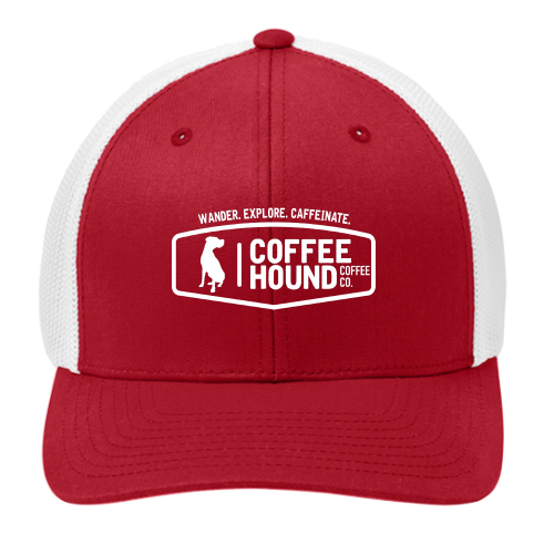 Coffee Hound - Port Authority Flexfit Mesh Back Cap
