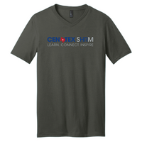 CentexSHRM - District Young Mens Very Important Tee V-Neck v2