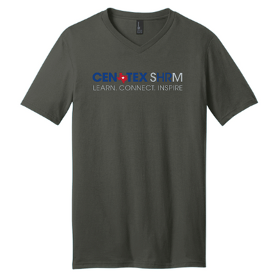 CentexSHRM - District Young Mens Very Important Tee V-Neck v2