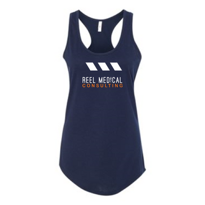 Reel Medical Consulting - Next Level Women's Ideal Racerback Tank