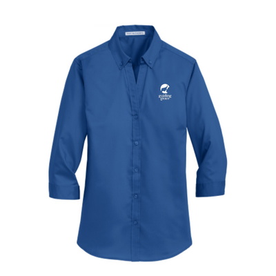 GuidingGrace - Port Authority Ladies 3/4-Sleeve SuperPro Twill Shirt v1