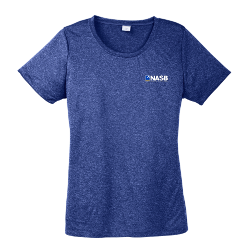 NASB - Sport-Tek Ladies Heather Contender Scoop Neck Tee