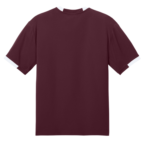 Maroon White
