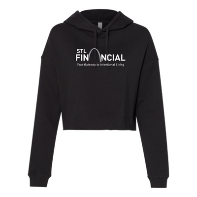 STLFinancial - Independent Trading - Women's Crop Hoodie