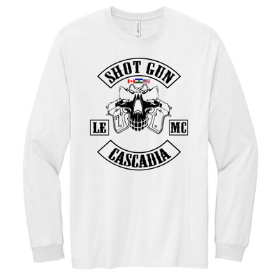 ShotGunLawEnforcementMC - Volunteer Knitwear Chore Long Sleeve Tee USA-Made V9 "Cascadia"