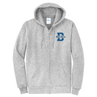 DRRSS- Port & Company Classic Full-Zip Hooded Sweatshirt