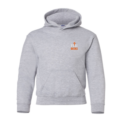 PhiDecks -Youth Pullover Hood Sweatshirt