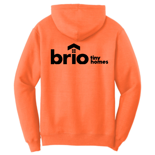 BrioTinyHomes - Port & Company Classic Pullover Hooded Sweatshirt