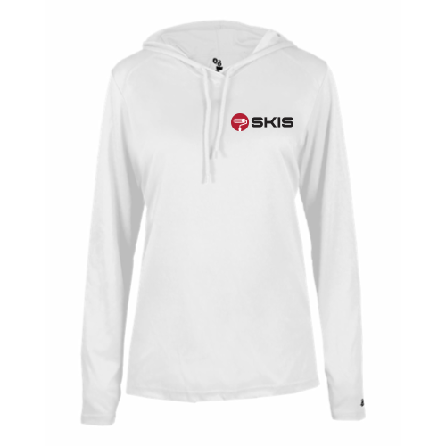 SkisPainting - B-Core L/S Women's Hood Tee