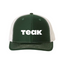 Dark Green White