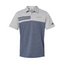 CedarValley - Heather Colorblock 3-Stripes Sport  Shirt