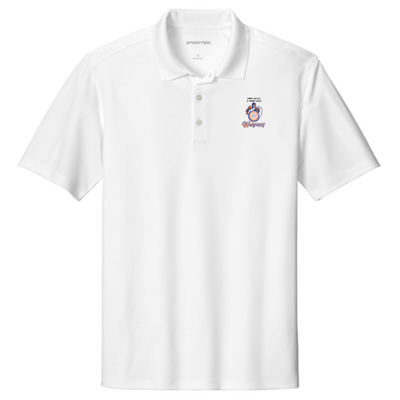 WillieBrownJr.MiddleSchool - Sport-Tek UV Micropique Polo White