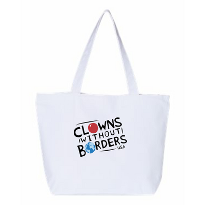 CWBTeam - 24.5L Canvas Zippered Tote