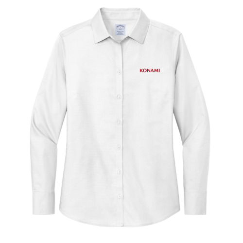 Konami - Brooks Brothers Women's Wrinkle-Free Stretch Nailhead Shirt ...