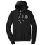 FerrisCoffee - Unisex Poly/Cotton Hooded Pullov - Main Logo