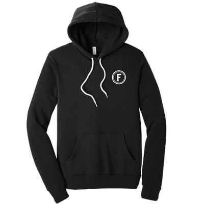 FerrisCoffee - Unisex Poly/Cotton Hooded Pullov - Main Logo