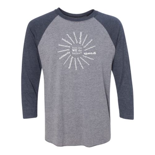 NBS - Next Level Unisex Triblend Three-Quarter Raglan T-Shirt v1