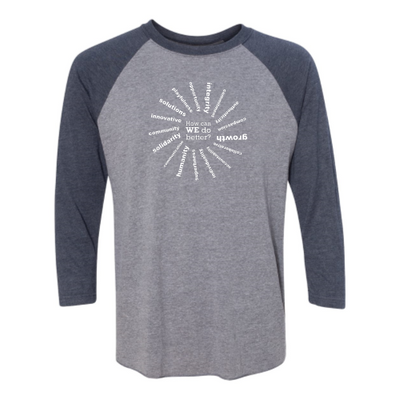 NBS - Next Level Unisex Triblend Three-Quarter Raglan T-Shirt v1