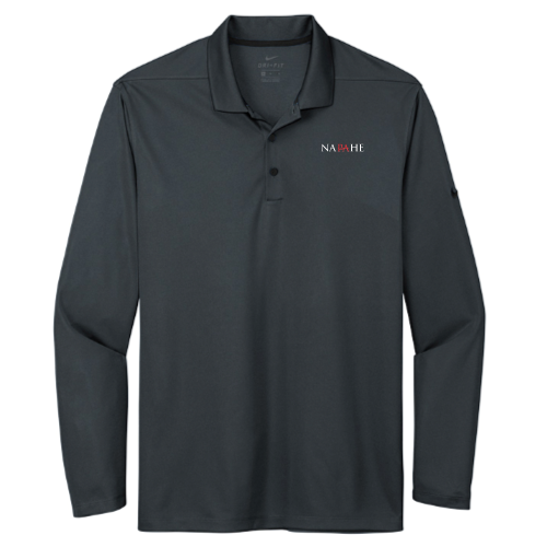 NAPAHE - Nike Dri-FIT Micro Pique 2.0 Long Sleeve Polo