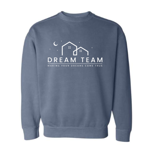 DreamTeamHomes - Pigment-Dyed Crewneck  Sweatshirt v2